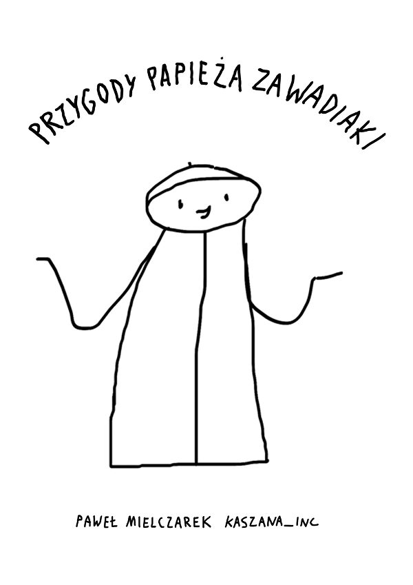 Komiks PRZYGODY PAPIEŻA ZAWADIAKI