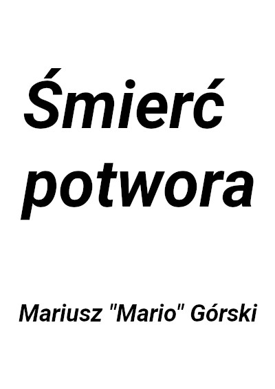 Książka Śmierć potwora